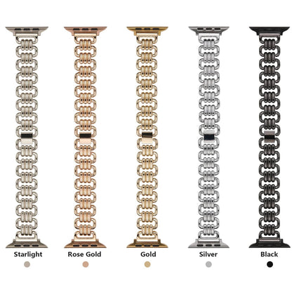 Stainless Steel Apple Watch Strap Series 11/10/9/8/7/6/5/4/ SE / Ultra 1/2/3