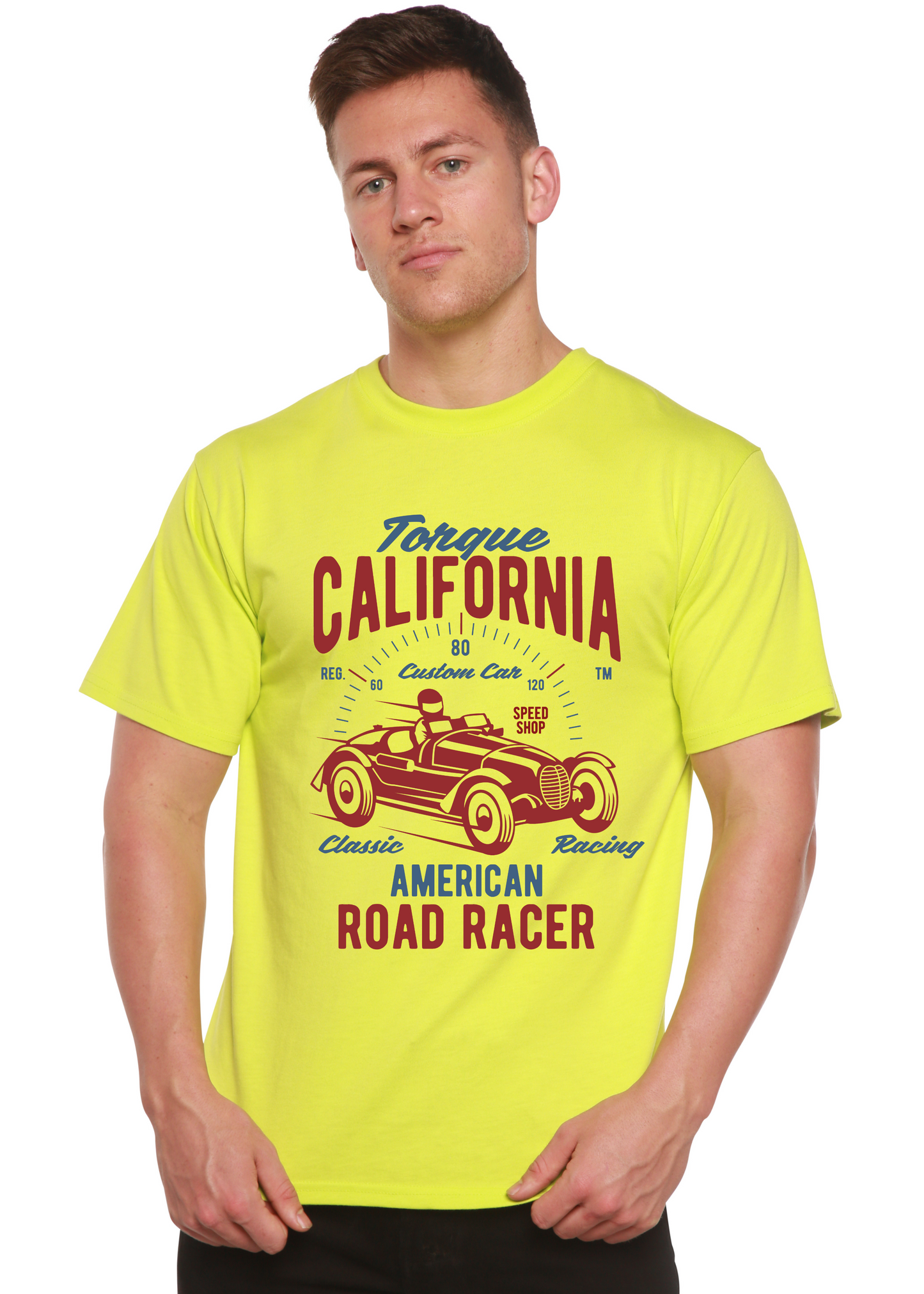 Torque California Spun Bamboo® Men's Bamboo Viscose/Organic Cotton Short Sleeve Graphic T-Shirt