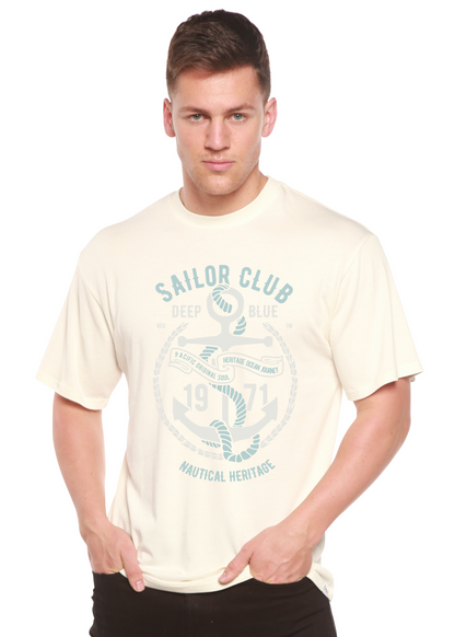 Sailor Club Spun Bamboo® Men's Bamboo Viscose/Organic Cotton Short Sleeve Graphic T-Shirt