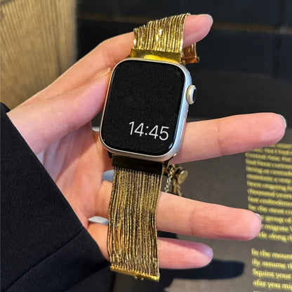 Steel Apple Watch Band Series 11/10/9/8/7/6/5/4/ SE / Ultra 1/2/3