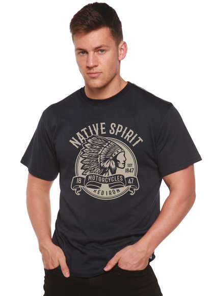 Native Spirit Spun Bamboo® Men's Bamboo Viscose/Organic Cotton Short Sleeve Graphic T-Shirt