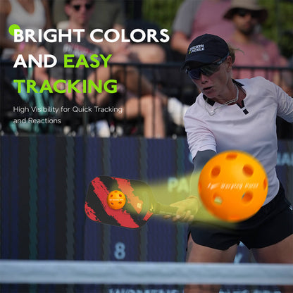 Indoor Practice Pickleballs - Orange