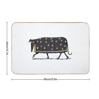Hound of The Blankyvilles Bath Mat