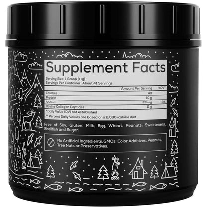 Wholesale case of 6 - Wild Collagen Peptides Powder, 16oz