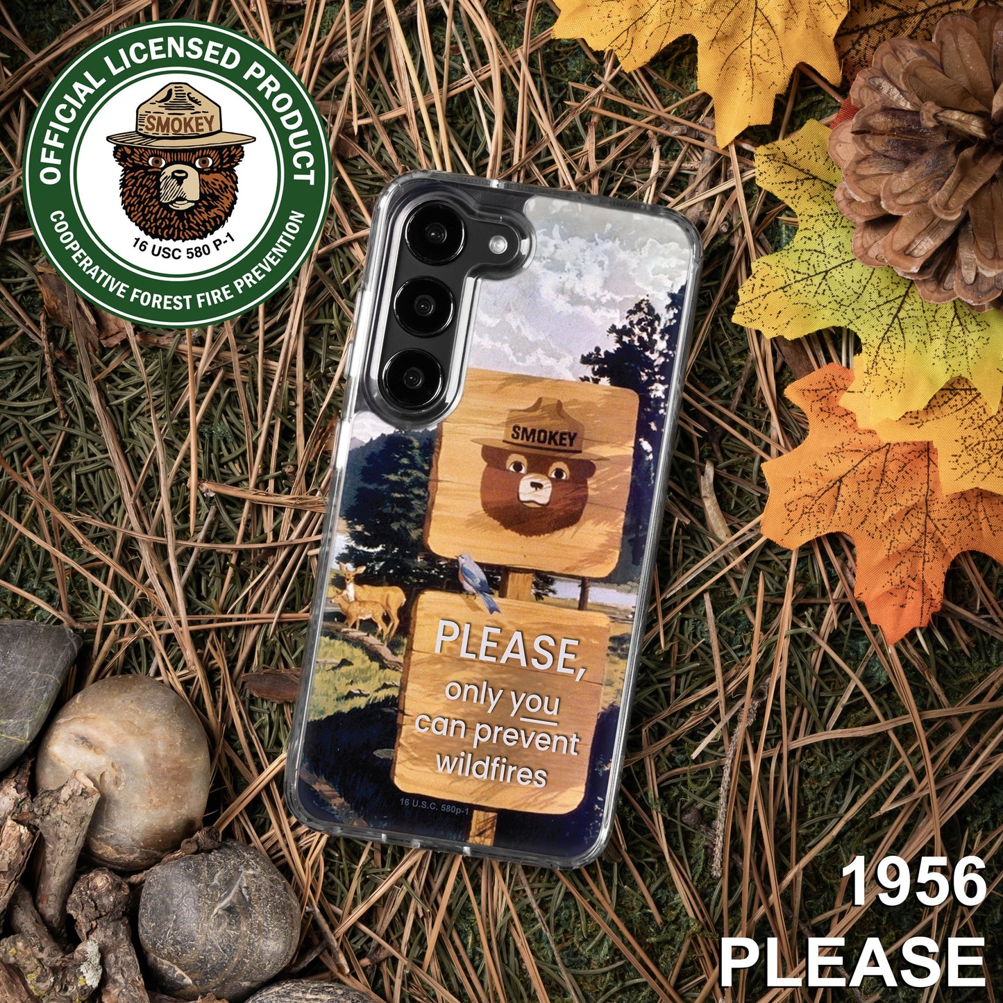 Smokey Bear Classic HD Samsung Galaxy S23 Phone Case