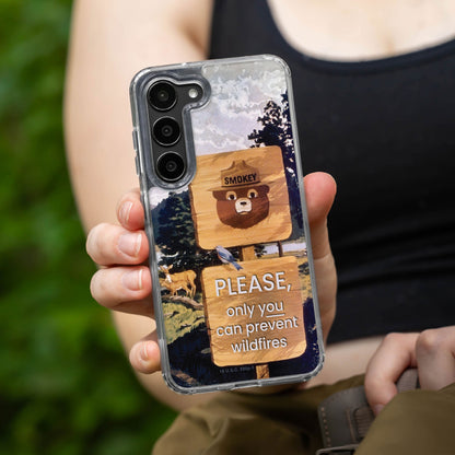 Smokey Bear Classic HD Samsung Galaxy S22 Phone Case