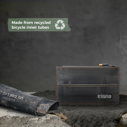 Sustainable Eco-Friendly Recycled Tire Bike Wallet 0.7L ROAD TO SKY
