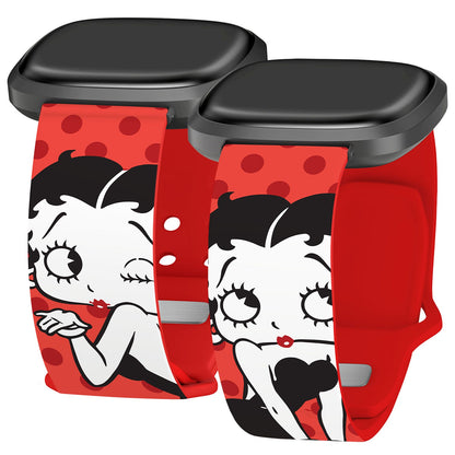 Betty Boop Classic HD Fitbit Versa 3 and Sense 1 Watch Band
