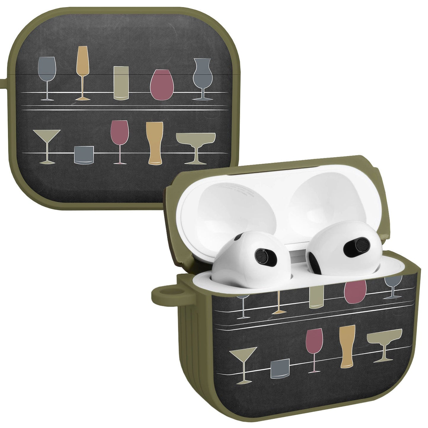 Wine, Beer, & Booze HDX Apple AirPods Gen 3 Case Cover