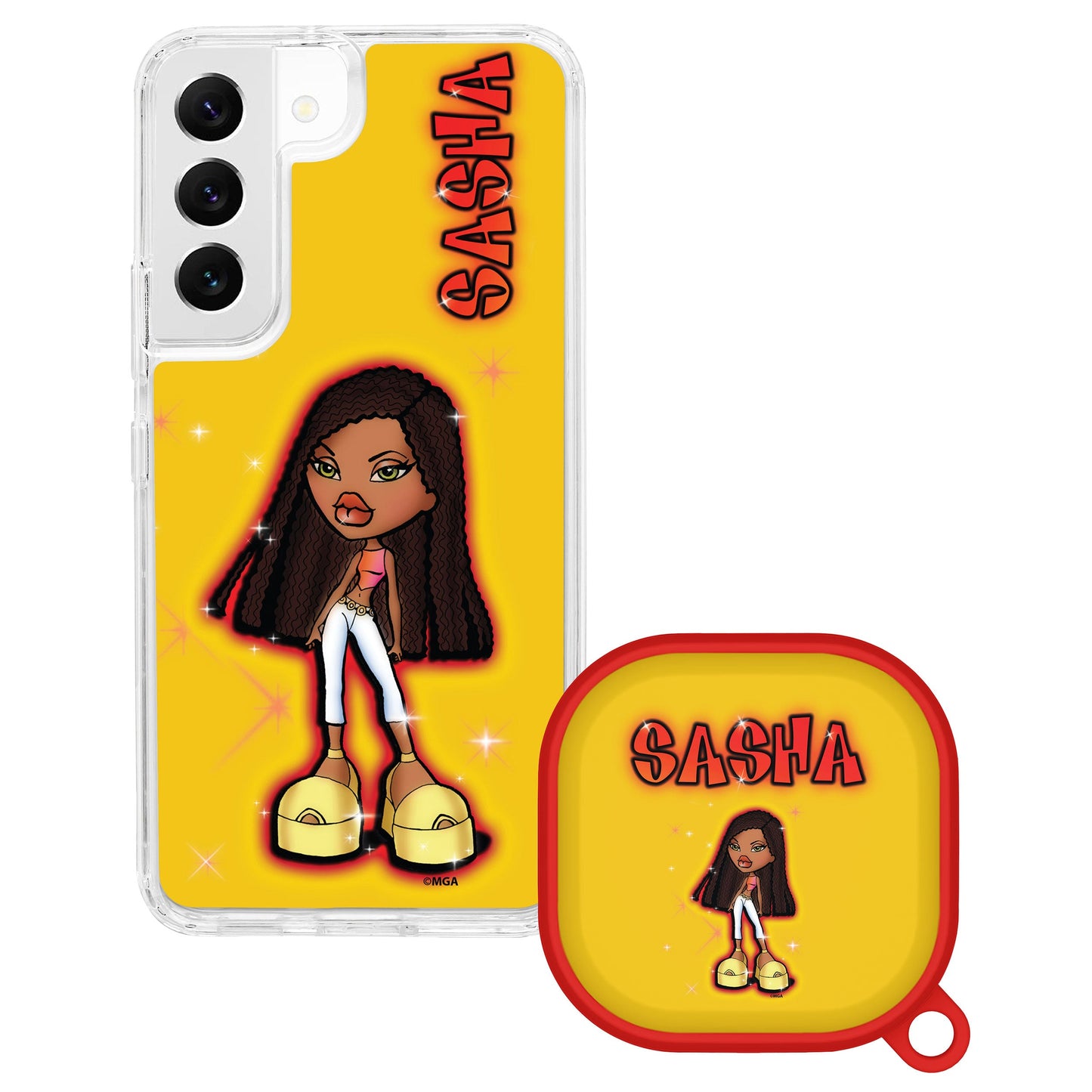 Bratz® Passion For Fashion HD Samsung Galaxy S22 Series and Buds Pro Combo Package