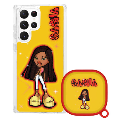 Bratz® Passion For Fashion HD Samsung Galaxy S22 Series and Buds Pro Combo Package