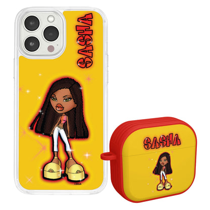 Bratz® Passion For Fashion HD Apple iPhone 15 Mag-Safe Phone Case and AirPods Gen 3 Combo Package