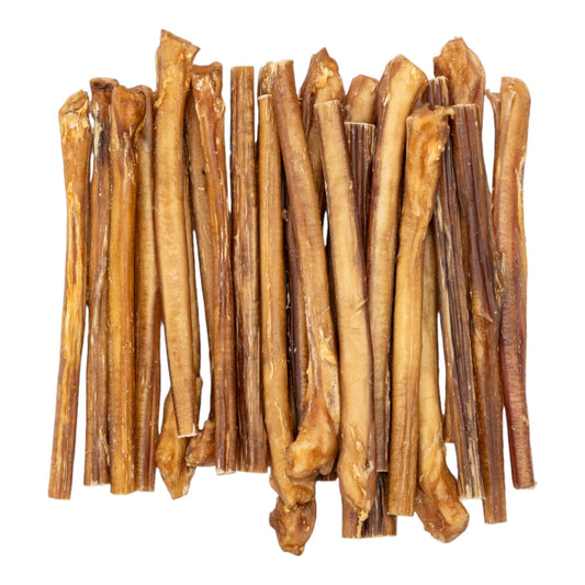 All-Natural Beef Bully Stick Dog Treats, Single Ingredient Dog Chews – 12-Inch Jumbo (25/case)