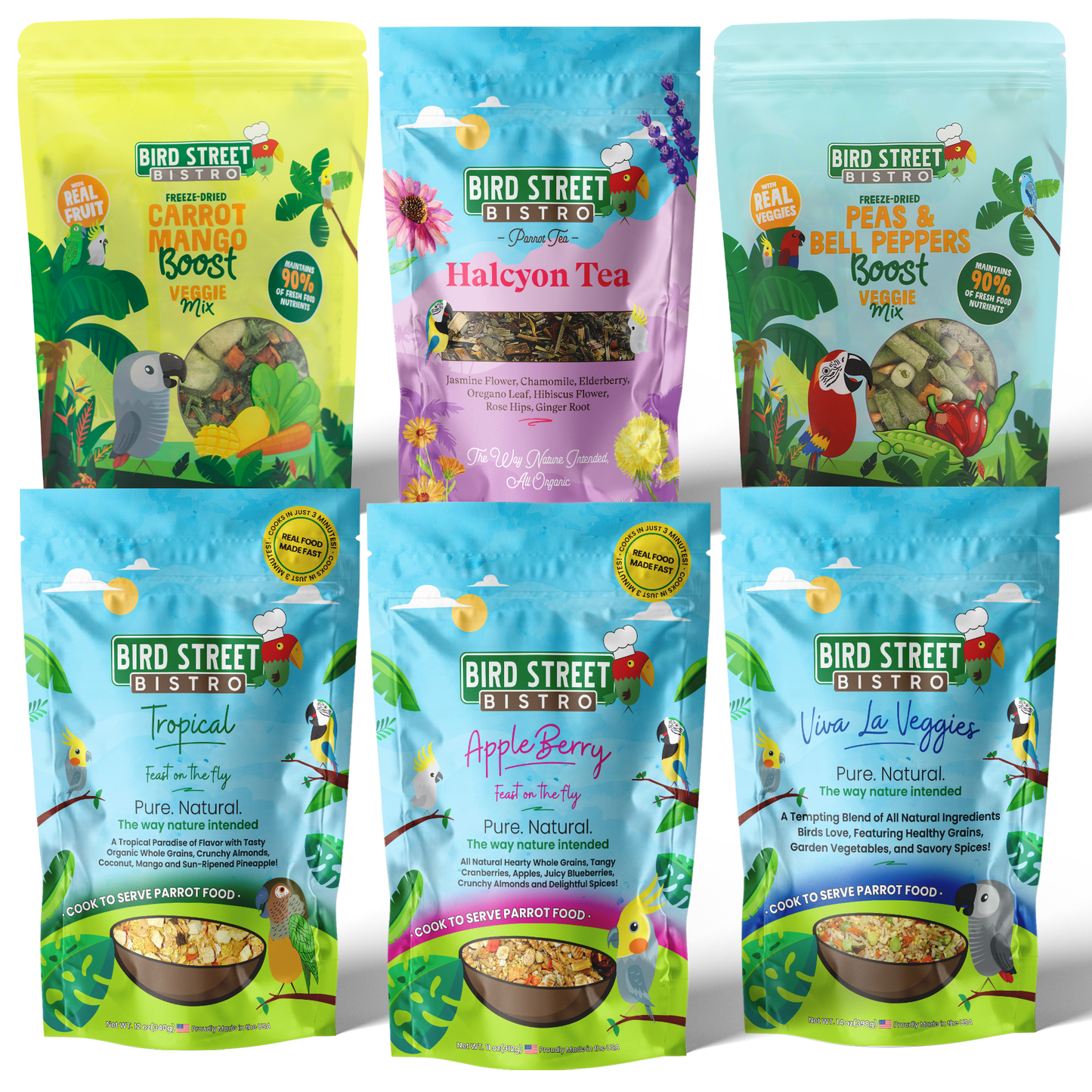 Parrot Food Super-Pack - Triathlete Store