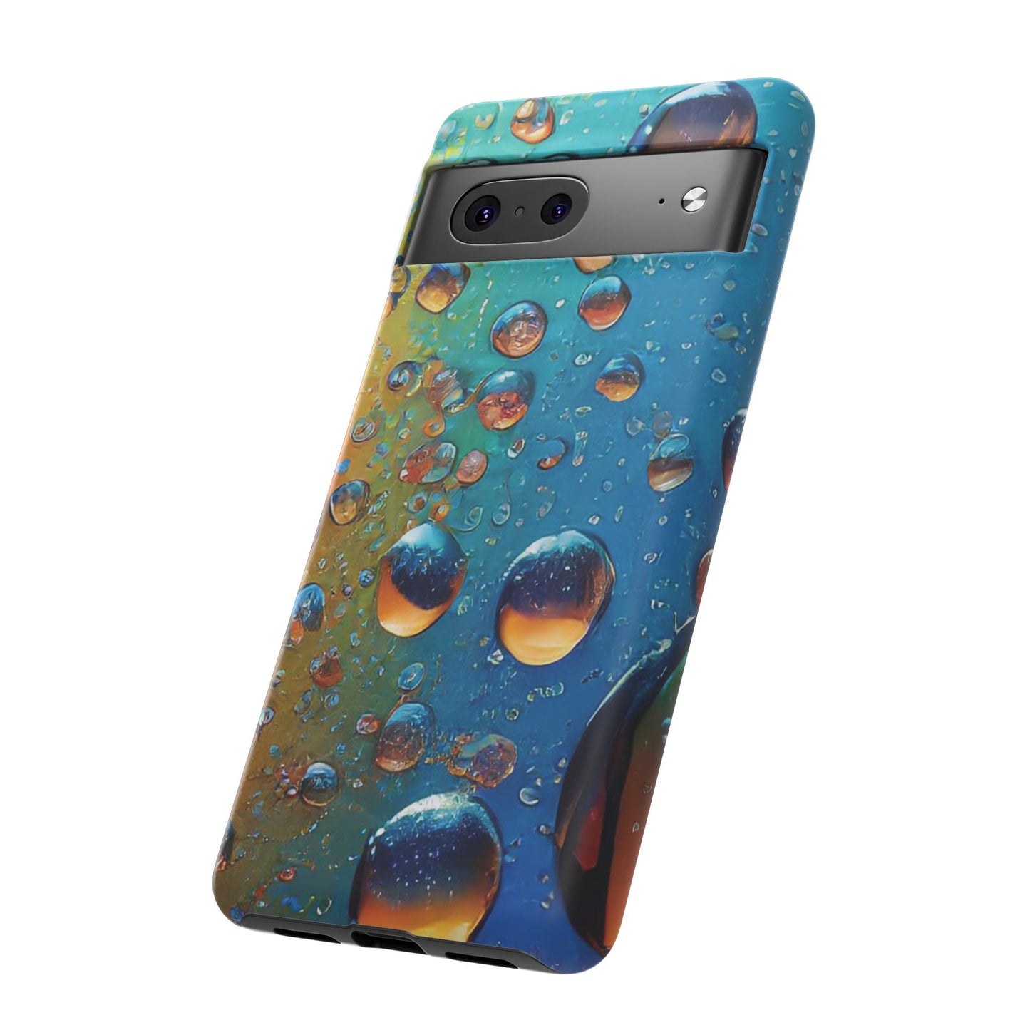 Colorful Water Droplets Tough Phone Case