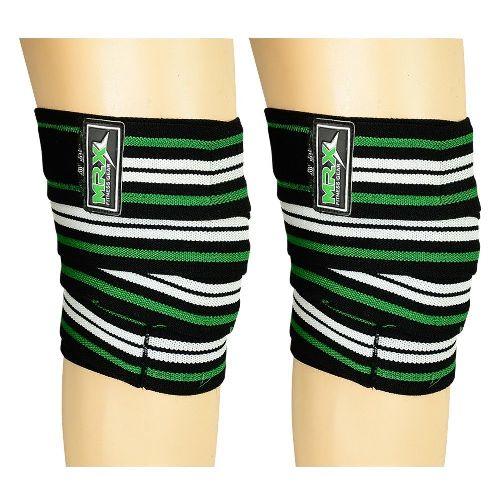 Mrx Weightlifting Knee Wraps Pro Quality Gym Workout Lifting Wrap