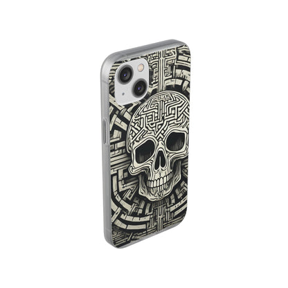 Gothic Skull Maze Flexi Case