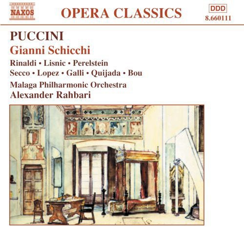 Puccini / Rinaldi / Lisnic / Perelstein / Rahbari - Gianni Schicchi - Music CD