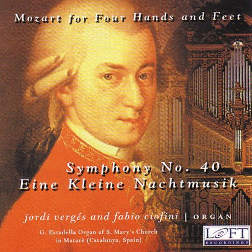 Verges/Ciofini - Mozart for Four Hands & Feet [CD]