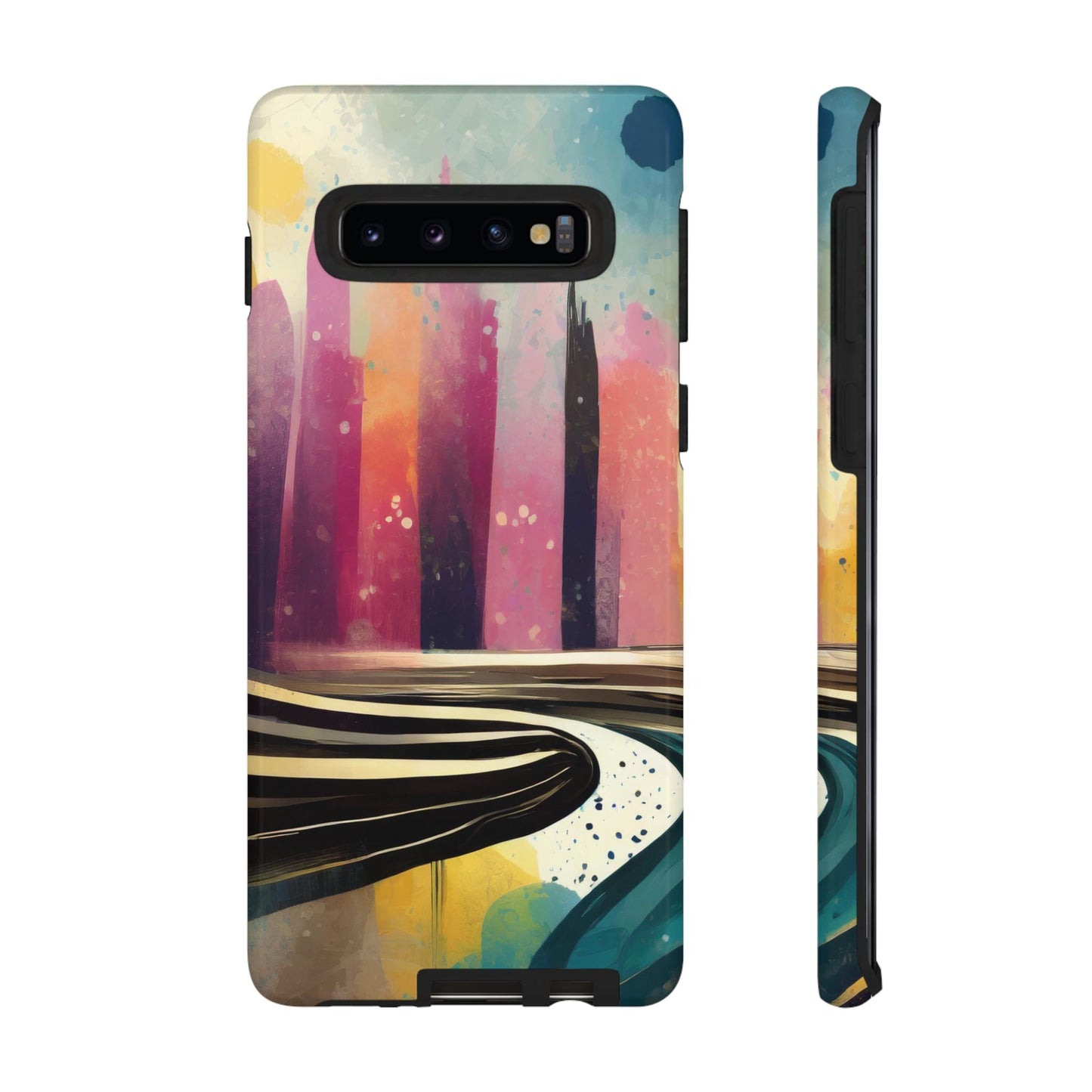 City Skyline Vibrant Tough Phone Case