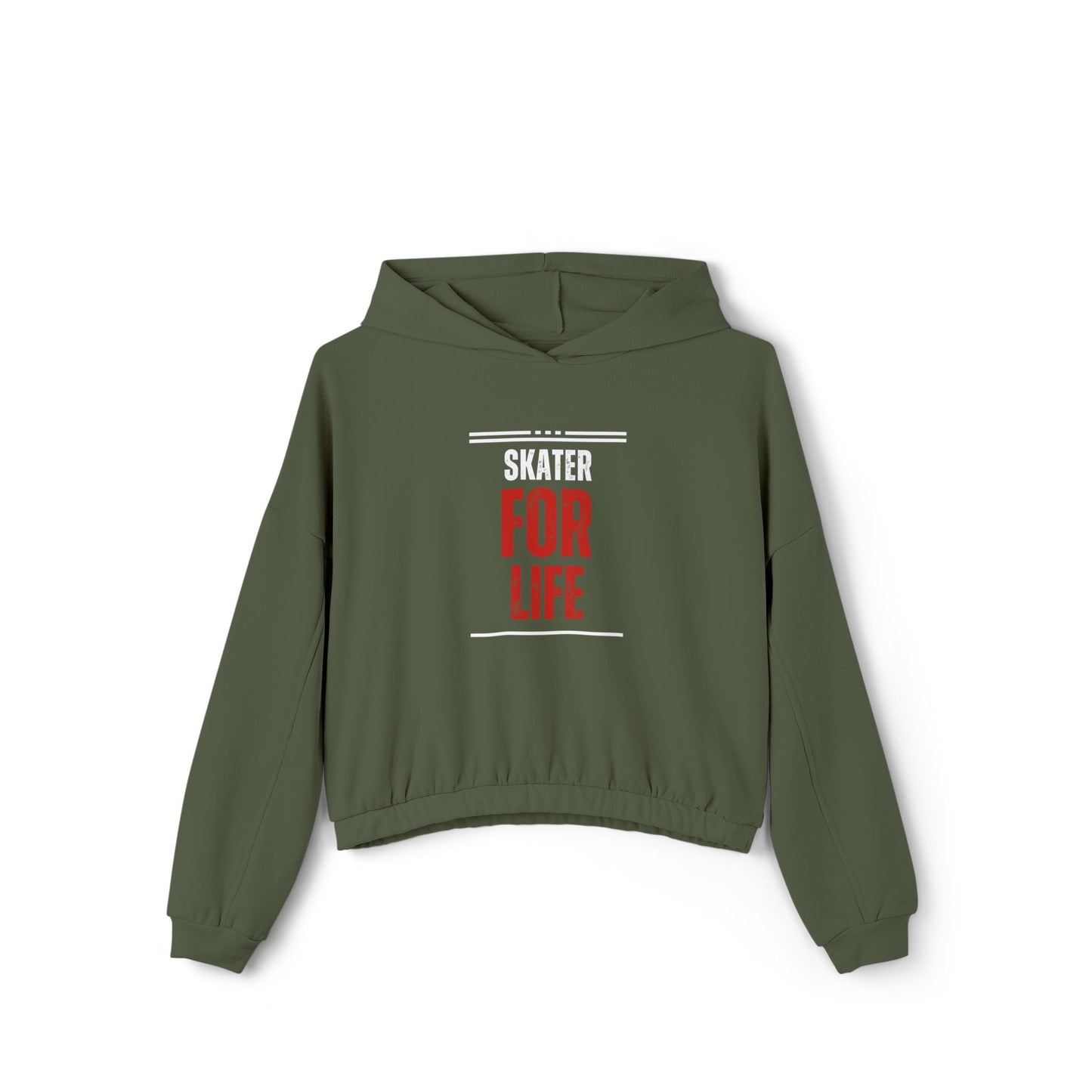 Women’s Cropped Skater for Life Hoodie