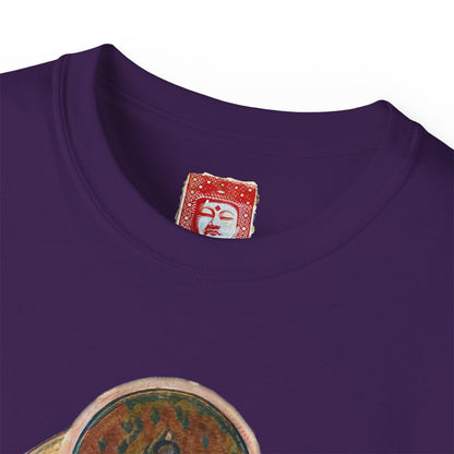 Fine Art Buddha Oil Paint Print Unisex Ultra Cotton Tee