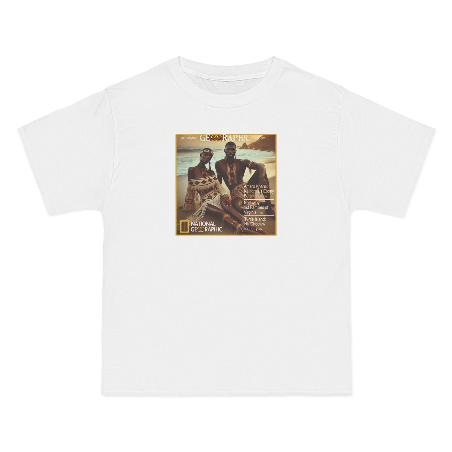 Amaru Khan Turtle Island Oversized Short-Sleeve T-Shirt