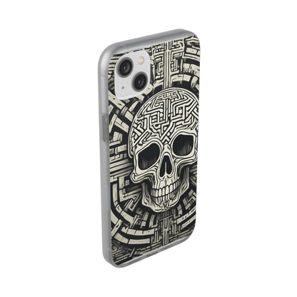 Gothic Skull Maze Flexi Case