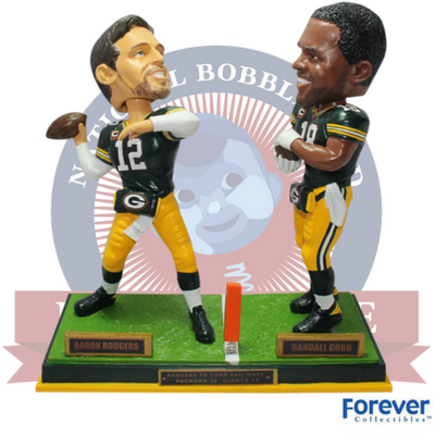 Rodgers to Cobb Hail Mary Bobblehead