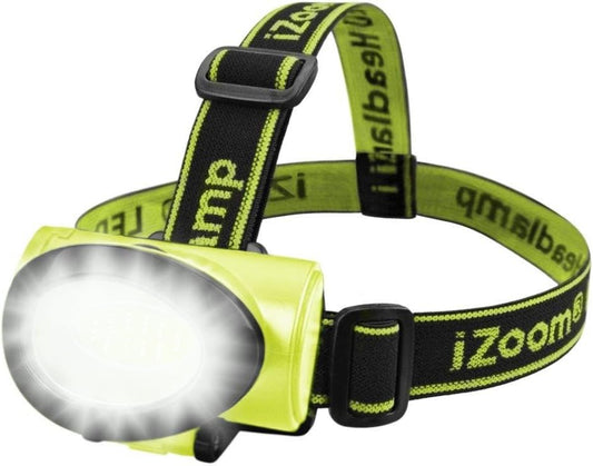 iZoomPro 200 Lumen Wide-Angle COB LED Headlamp (2-Pack)