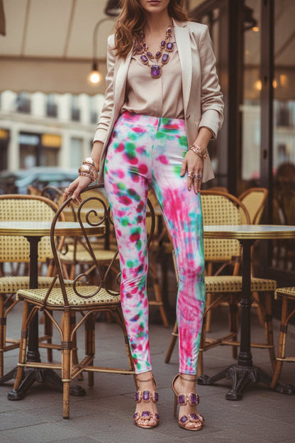 Hoakie Po Brush Suede Low Waist Leggings