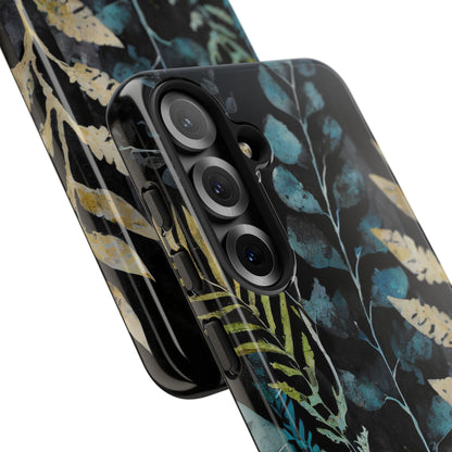 Dark Floral Tough Phone Case