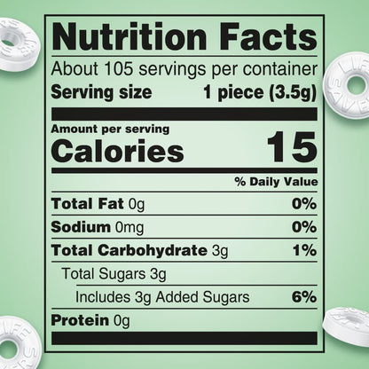 LIFE SAVERS Wint-O-Green Breath Mints Hard Candy, Sharing Size, 13 oz Bag, 10/24