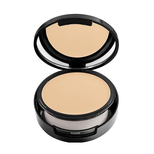 High Performance Compact Foundation 1 - SPF, Lightweight, Full Coverage Makeup Powder Foundation - Camouflages Skin Imperfections - 0.4 oz