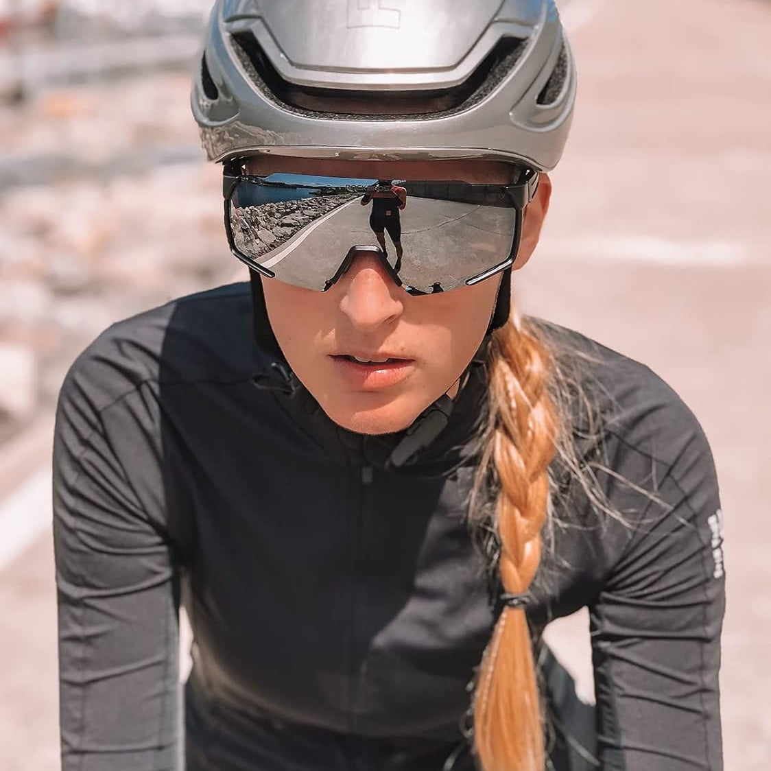 ROCKBROS MTB Cycling Sunglasses UV400 Polarized Lightweight HD Lens