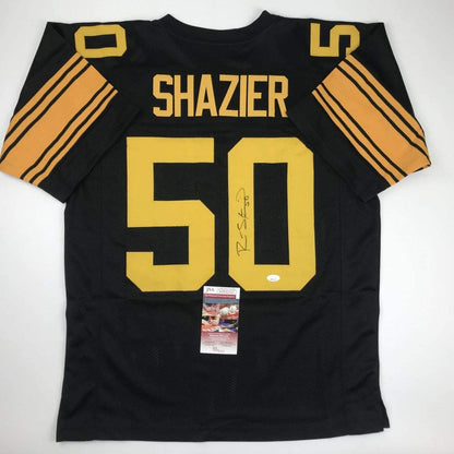 Autographed/Signed Ryan Shazier Pittsburgh Color Rush Football Jersey JSA COA