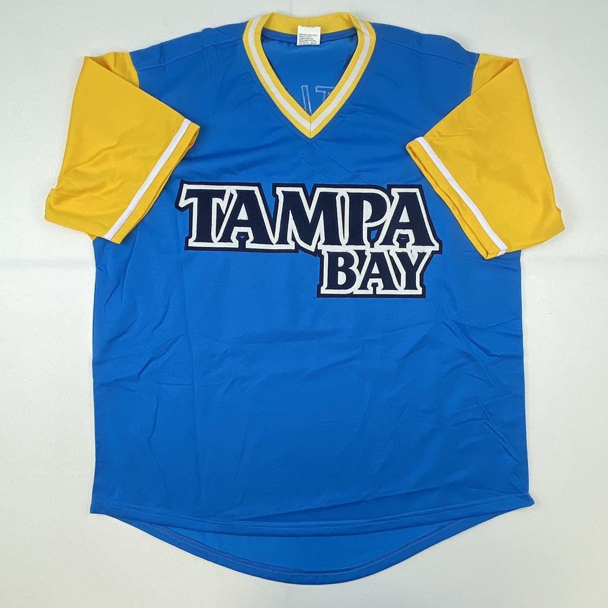 Autographed/Signed Kevin Kiermaier Tampa Bay Outlaw Players Weekend Baseball Jersey PSA/DNA COA