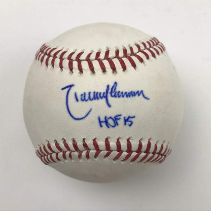 Autographed/Signed Randy Johnson HOF 15 Rawlings Official Major League Baseball ROML JSA COA Auto
