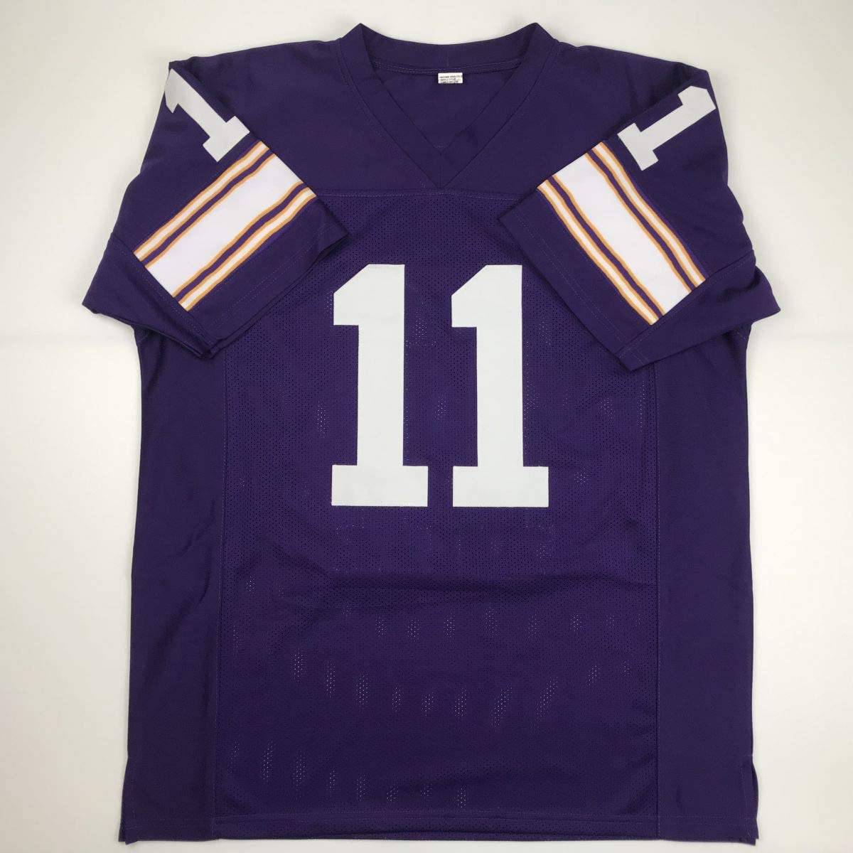 Autographed/Signed Joe Kapp Minnesota Purple Football Jersey JSA COA