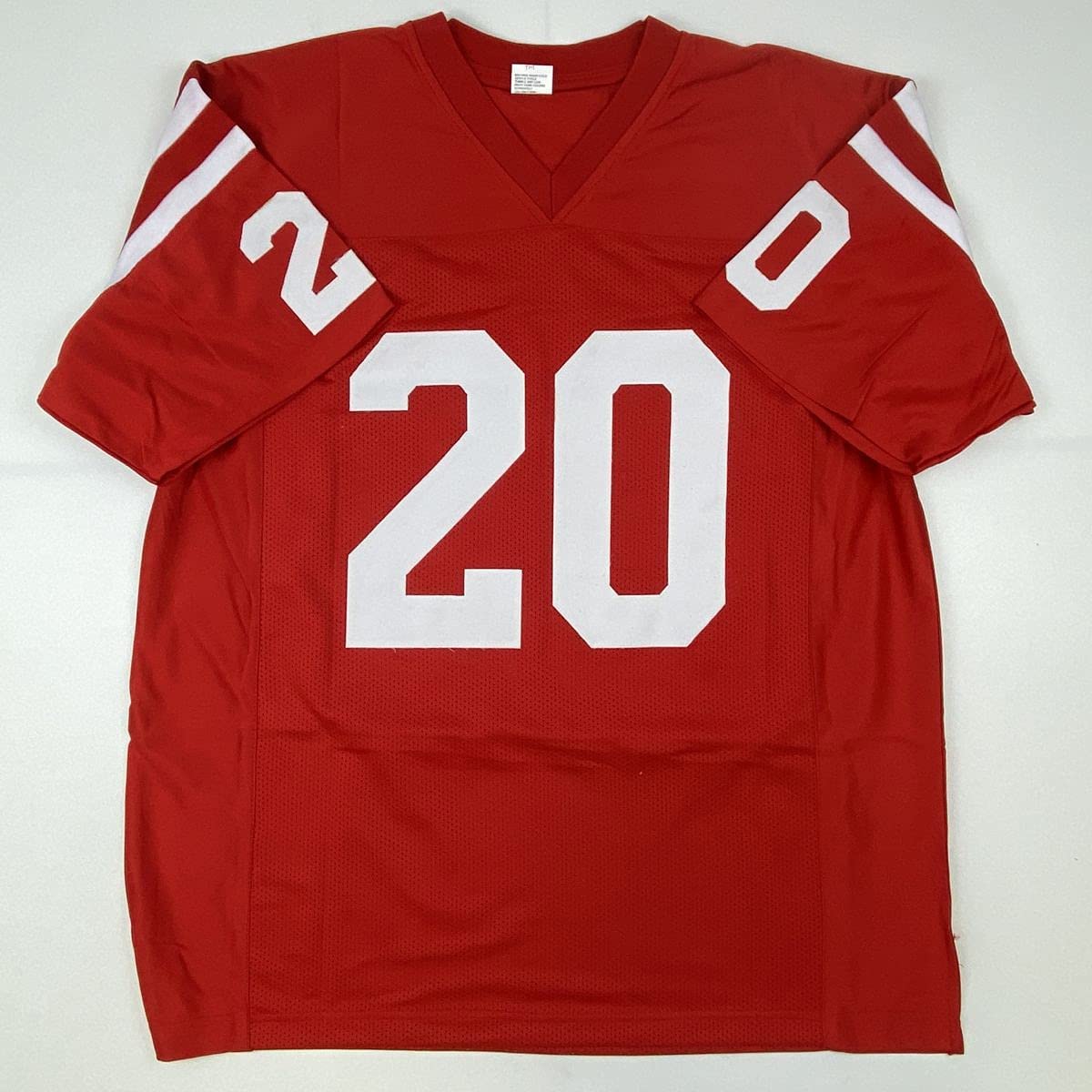 Autographed/Signed Johnny Rodgers Nebraska Red College Football Jersey Tristar COA Holo Only