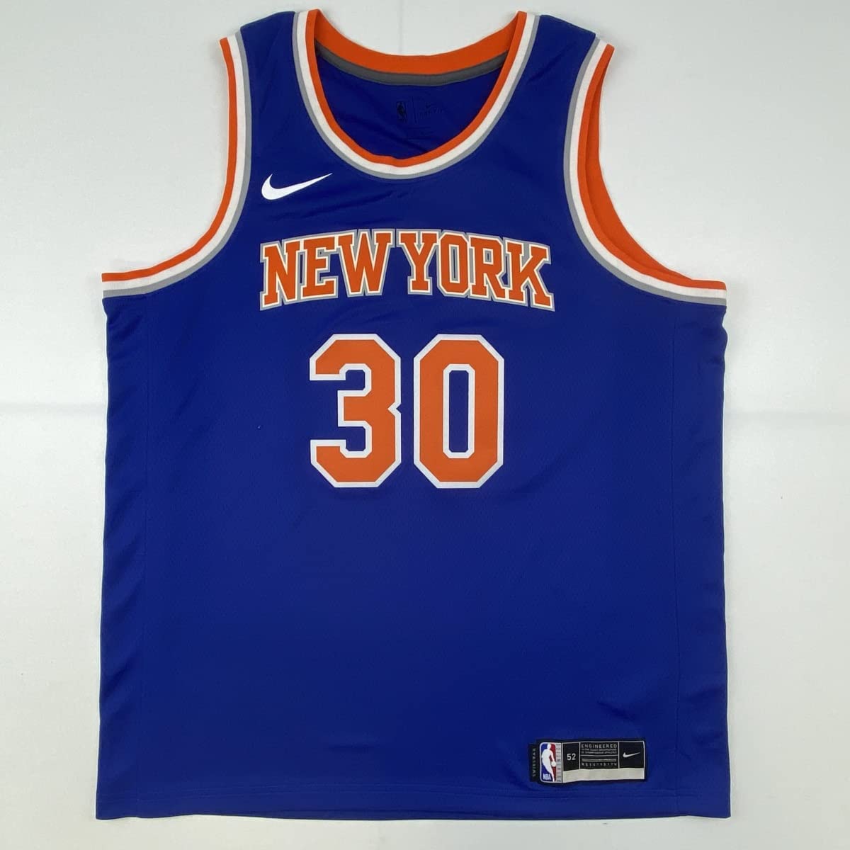 Autographed/Signed Julius Randle New York Knicks Blue Basketball Jersey Fanatics COA #2