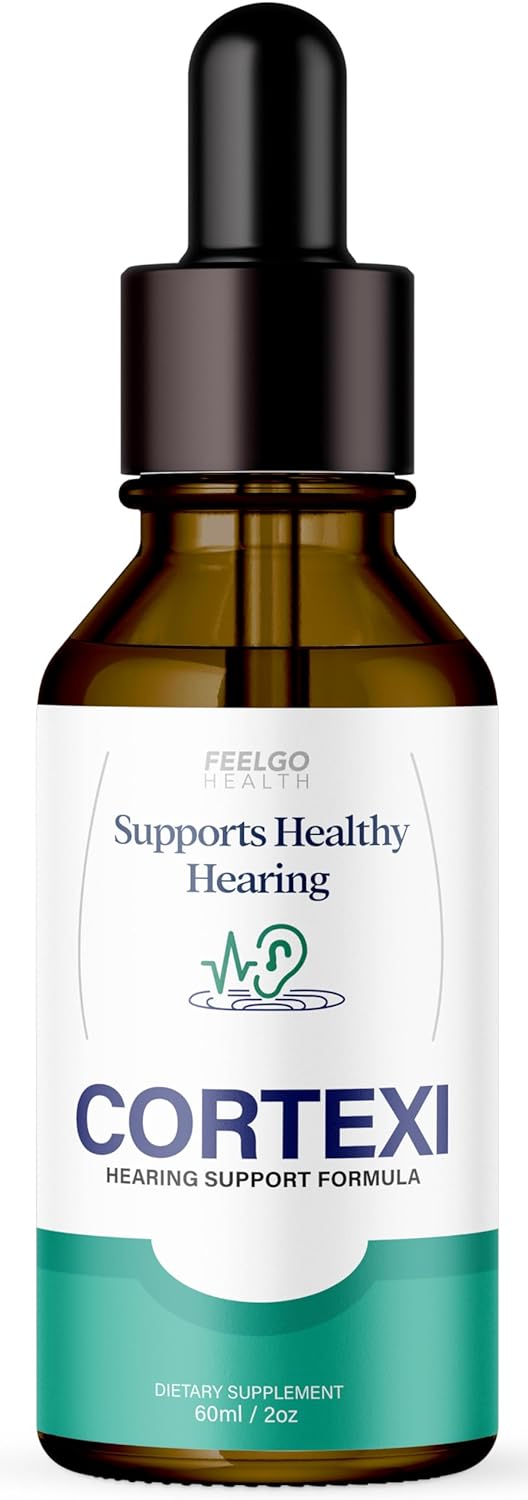 Cortexi Ear Drops - Cortexi Hearing Support Drops, Cortexi Ear Drops - Official Formula, Cortexi Drops, Cortexi Reviews - for Ear Health, Hearing Support, Healthy Eardrum, for 30 Days