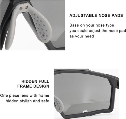 ROCKBROS MTB Cycling Sunglasses UV400 Polarized Lightweight HD Lens