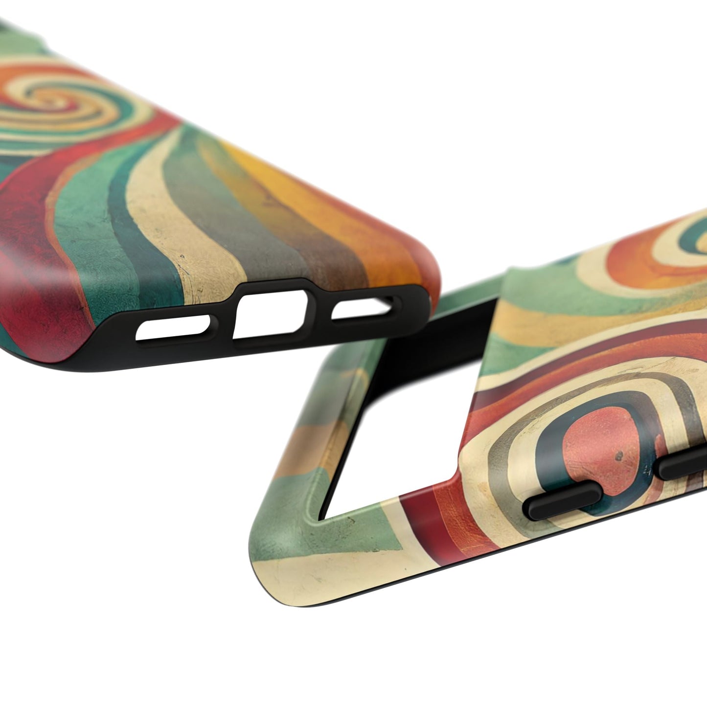 Colorful Swirl Tough Phone Case