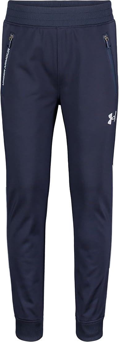 Under Armour Boys' Pennant Tapered Track Pants, Jogger Style Sweatpants with Zipper Pockets