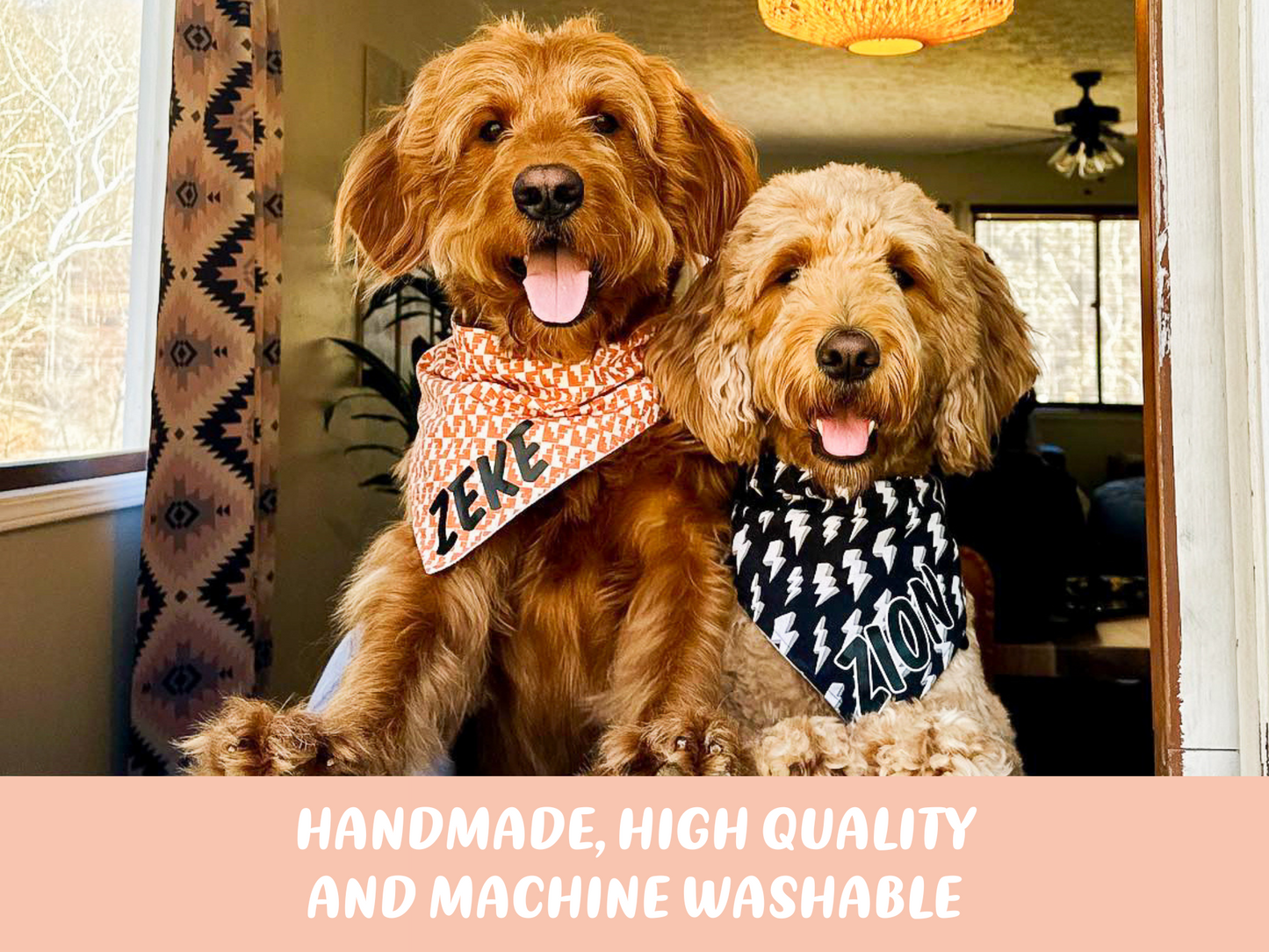 "Big Valentine Hearts" Dog Bandana