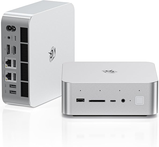 Beelink GTi12 Ultra Mini PC, Intel Core i9-12900HK (14C/20T, up to 5.0GHz), 32GB DDR5 RAM 1TB PCle4.0 SSD, Mini Desktop Computer Support 4K@144Hz/AI Chip/Voice Interaction/Speaker/Fingerprint Sensor