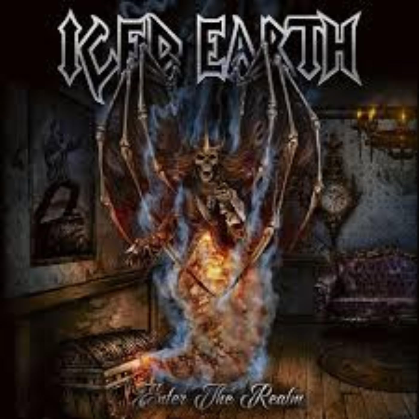 Iced Earth - Enter The Realm - Ltd Red Vinyl in Deluxe Triple Gatefold [LP] Vinyl Record