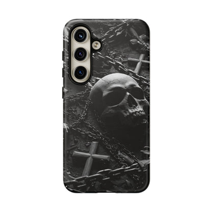Gothic Skull Tough Phone Case