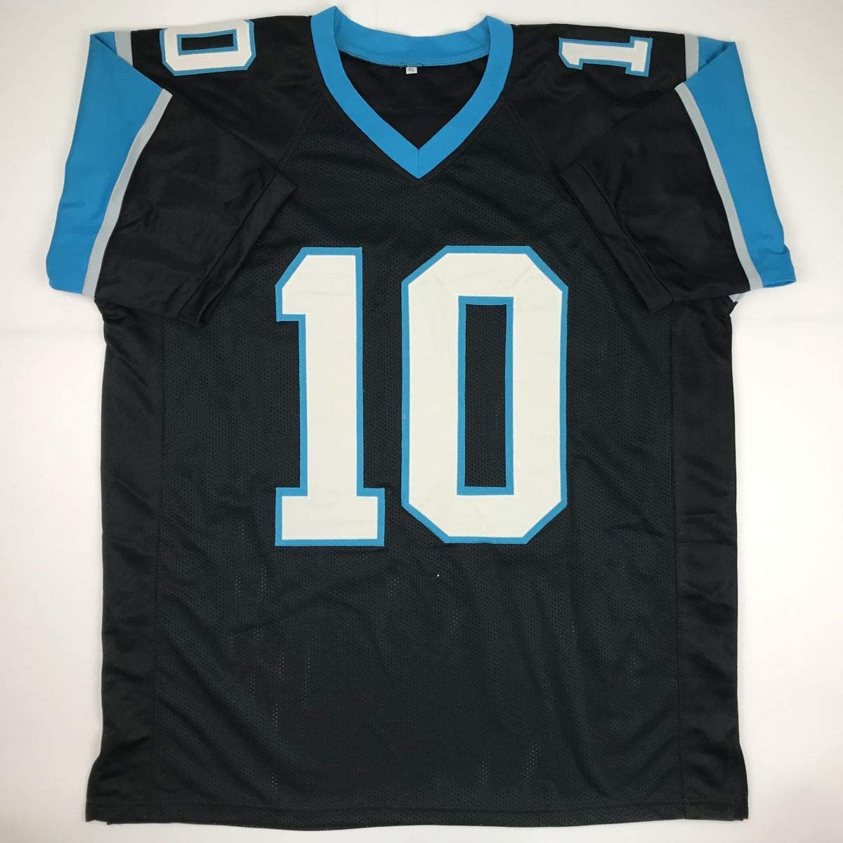 Autographed/Signed Curtis Samuel Carolina Black Football Jersey JSA COA